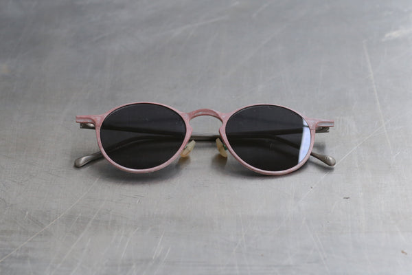 Rigards rust red frame green lens glasses RG0108CU